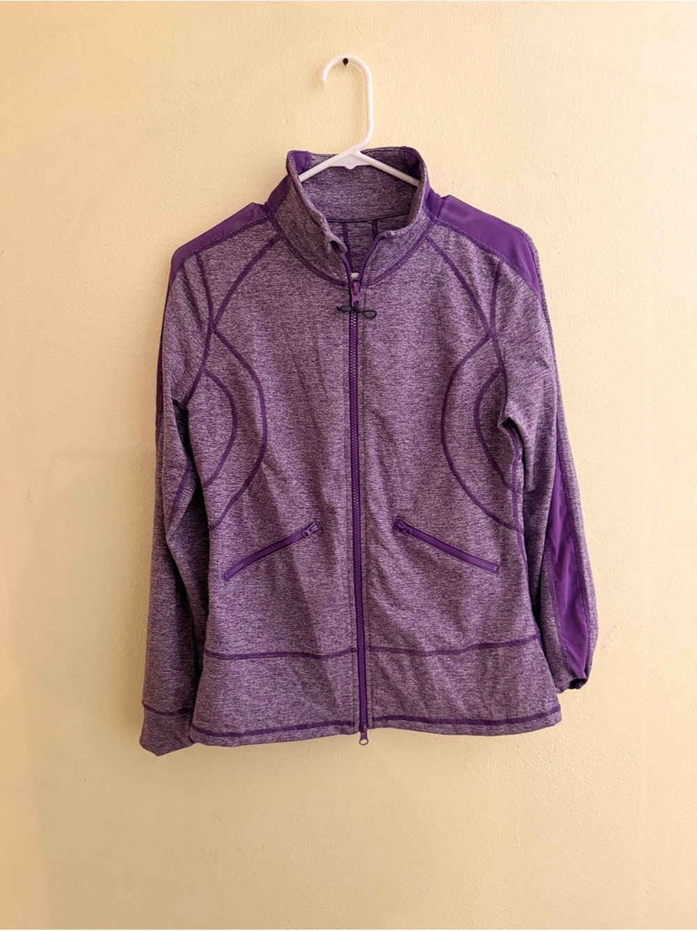 Zella Women’s Full Zip Running Jacket Reflective Zip Pockets